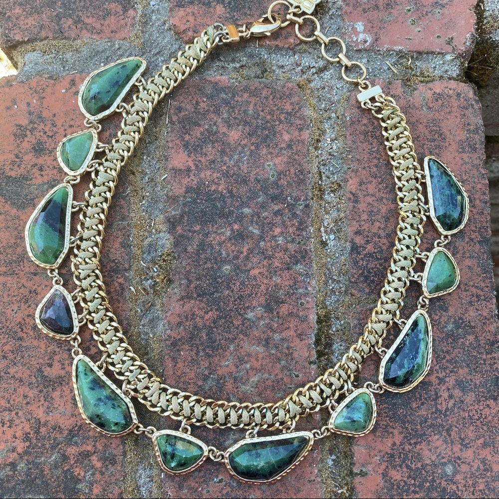 Emerald Stone Necklace